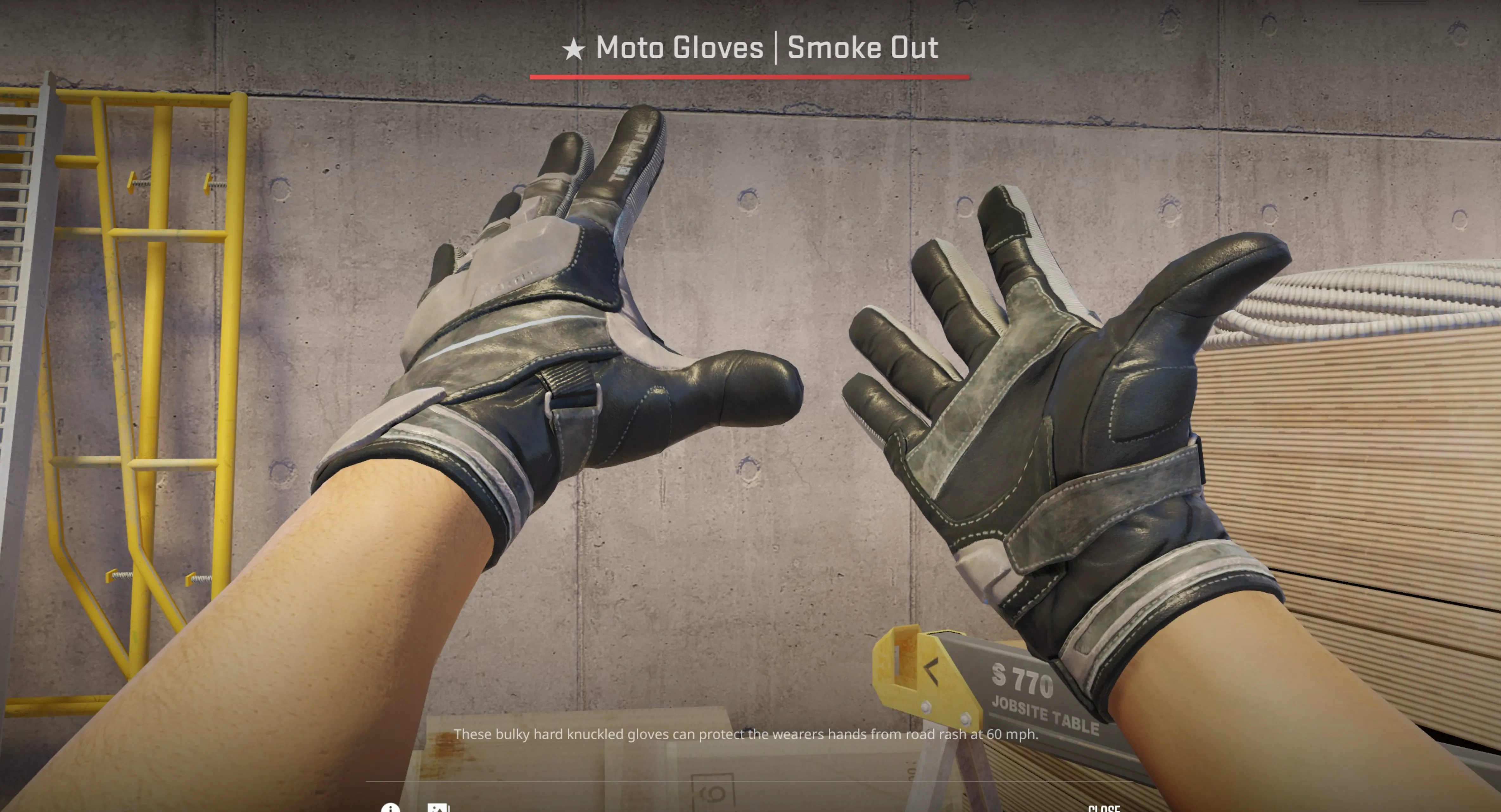 Moto Gloves Smoke Out cheap